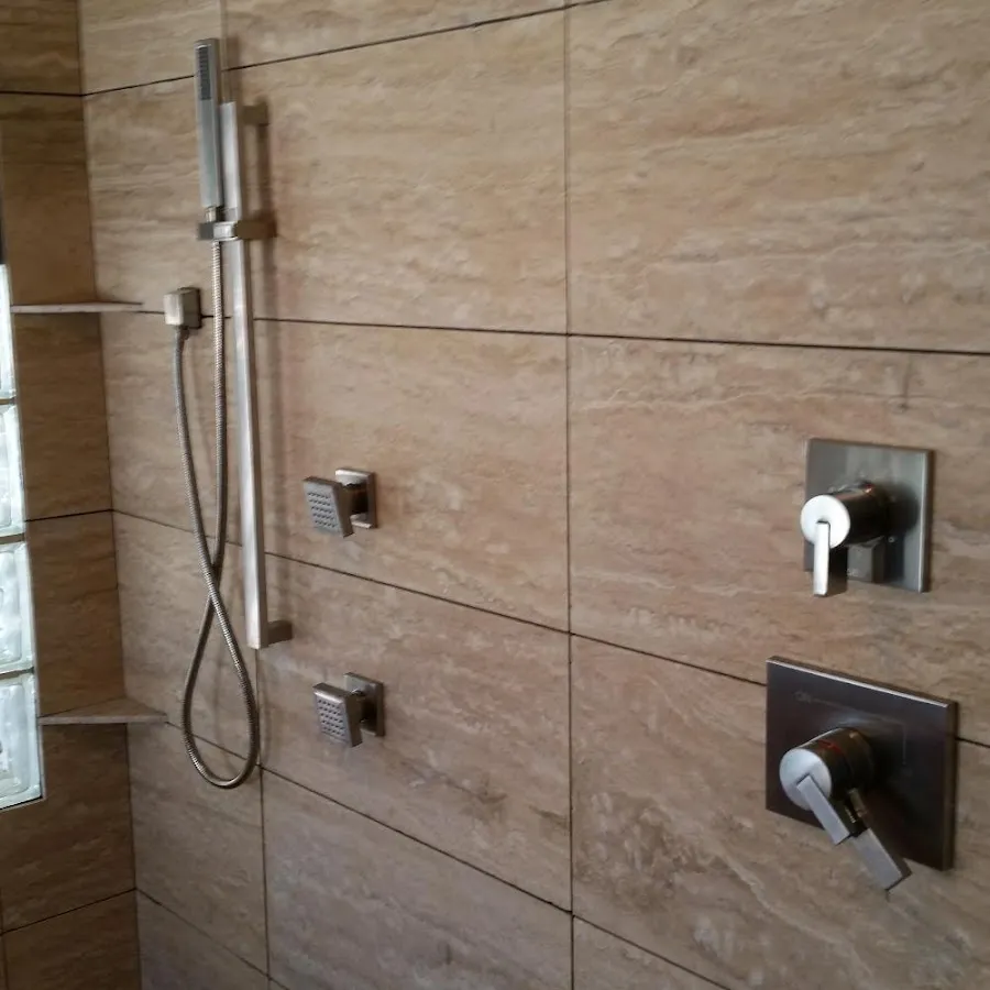 Shower fixture installation for Water Heater Replacement in Aventura